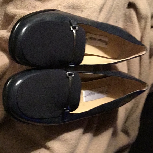 Etienne aigner leather and suede loafers. - Picture 2 of 3